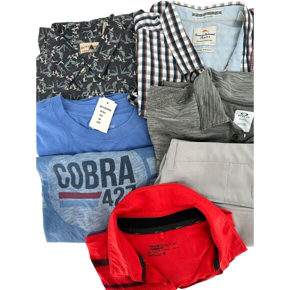 Wholesale Reseller Lot 11 Pieces Mens Mixed Bundle Golf Preppy Casual - Picture 2 of 4
